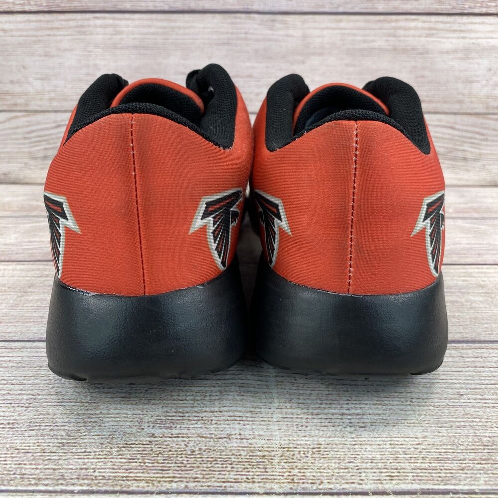 NFL Atlanta Falcons Shoes Red Black Men's Size 11 - Picture 3 of 8